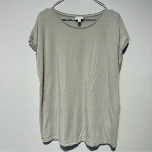 🛍️4 for 20$ / NWOT Vero Moda Ava Stretch Short Sleeve T-Shirt / Mint-Grey / L